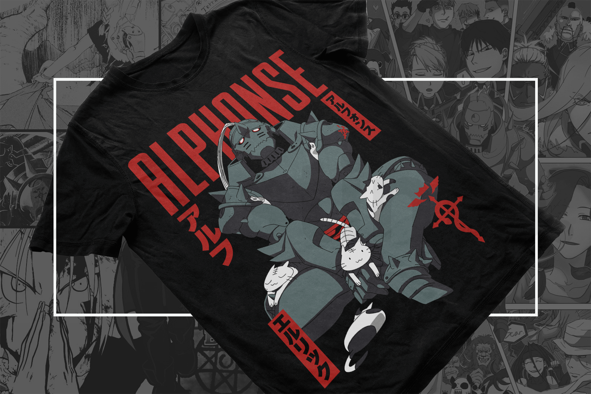 T-shirt Fullmetal Alchemist